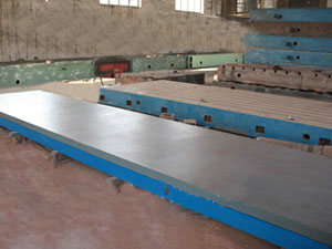 鑄鐵平臺的拼裝與調試技巧